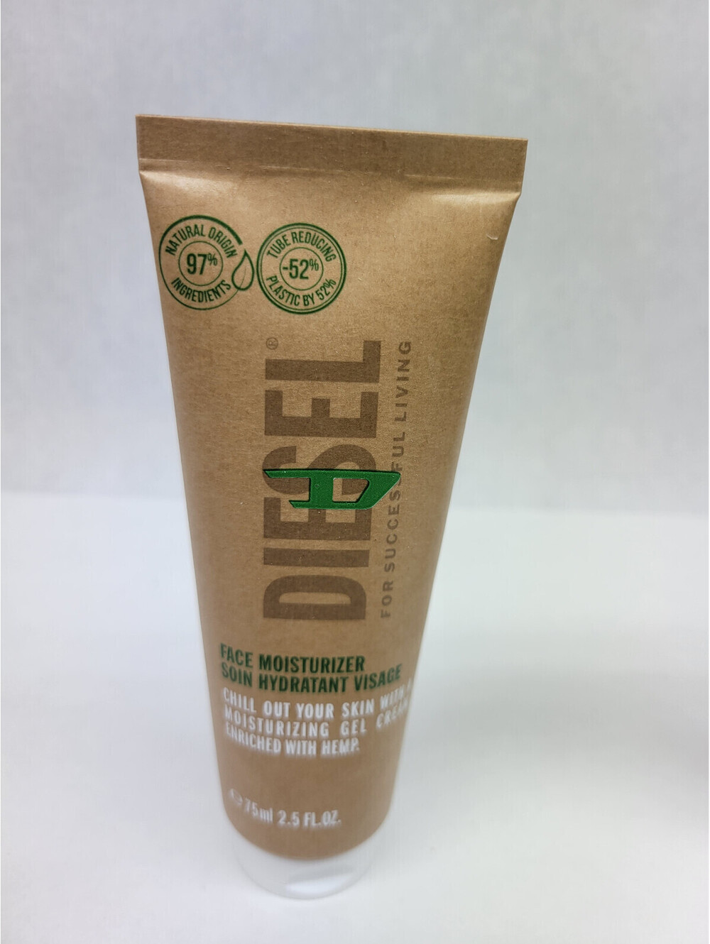 Diesel D Face Moisturizer 2.5 oz / 75 mL For Him Her Unisex